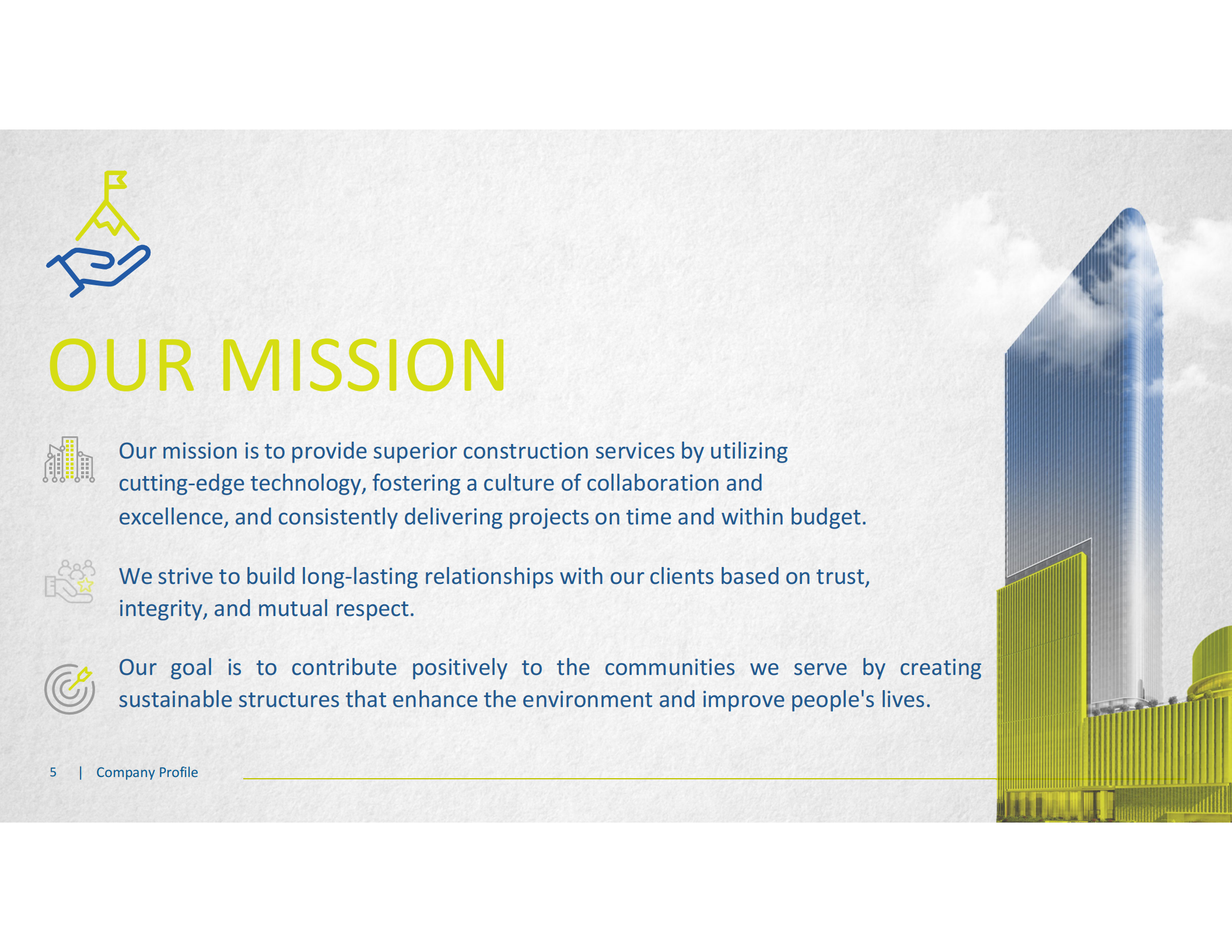 Corporate Profile Page 5